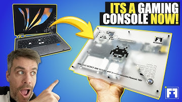 I TRANSFORMED a BROKEN HP LAPTOP into a RETRO GAMING CONSOLE