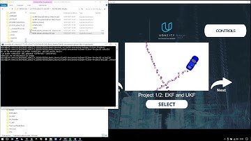 SDCND - Term 2 - Project 2 - Unscented Kalman Filter (UKF) - Dataset 1 & 2