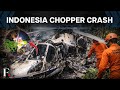 Indonesia: Helicopter Crash in Borneo Kills All 8 Onboard, Wreckage Found In Dense Forest | FP Video