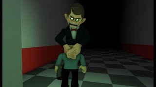 How to get Mr Funny hugs you Escape Mr Funny's ToyShop! (SCARY OBBY)
