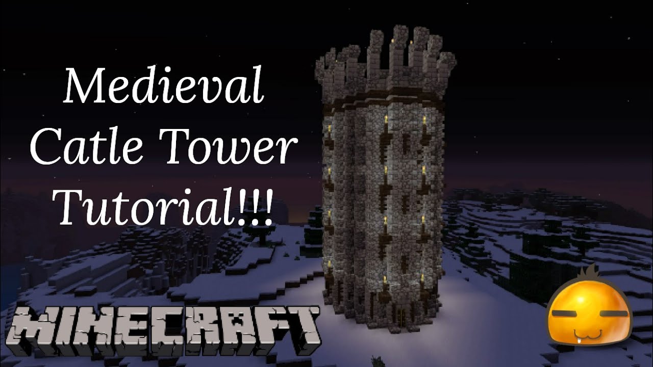 How To Build Medieval Castle Tower Tutorial YouTube