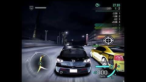 NFSC Demo:Unused Mazda cars and demo race