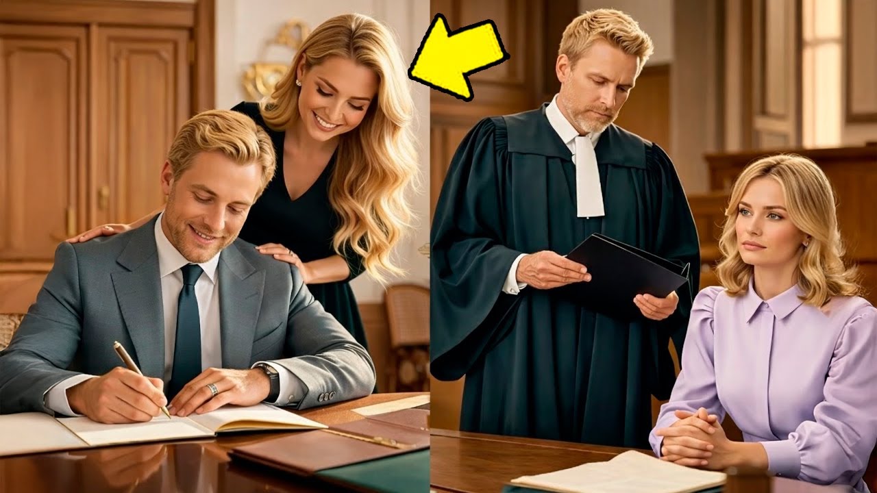 Drwił przy rozwodzie… Zamarł, gdy sędzia odczytał tajny testament