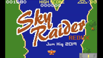 Sky Raider for Atari Lynx preview #1: title loop