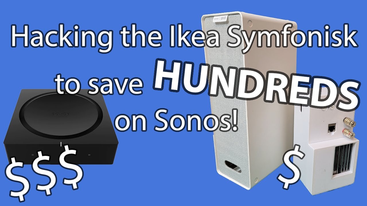  New  Hacking a Sonos Mono Amp with the Ikea Symfonisk speaker