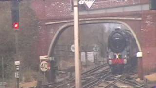70013 Oliver Cromwell STORMS  Through Paddock Wood