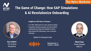 The Game of Change: How SAP Simulations and AI Revolutionize Onboarding