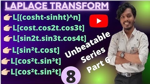 Laplace Transform Numericals|Maths 3| Engineering Mathematics| Part 6 |Ashish Sir
