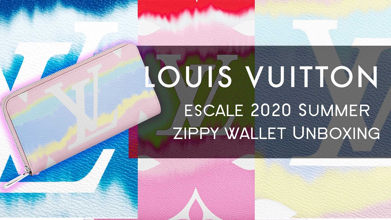 Louis Vuitton ESCALE ZIPPY WALLET Pastel - Leather / Pastel in