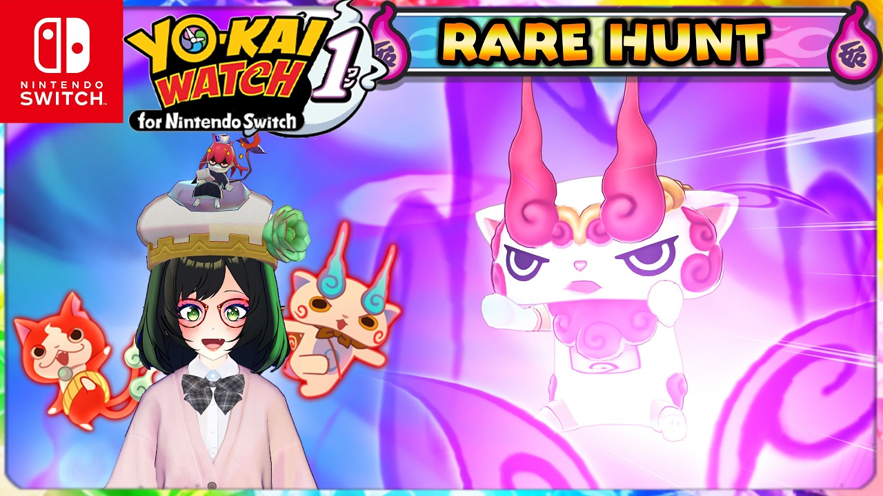 I got Komashura in Yo-kai Watch 1 Remake! — 100% Walkthrough Nintendo Switch