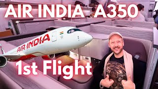 The Amazing Air India A350 Inaugural Flight | Bangalore - Mumbai