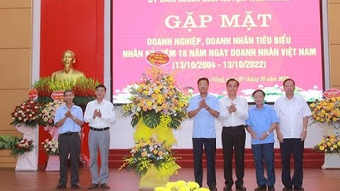 Tam Nông: Gặp mặt các Doanh nghiệp -  Doanh nhân tiêu biểu nhân ngày Doanh Nhân Việt Nam 13/10