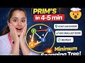 Prim's Algorithm full explanation😳🔥 (easy trick) #youtubevideo#primsalgorithm