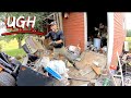 Clearing the worst Hoarders Mess on Youtube. day2