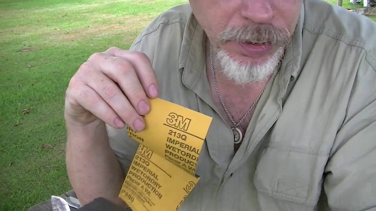 BUSHCRAFT SKILLS KNIFE SHARPENING 2 YouTube