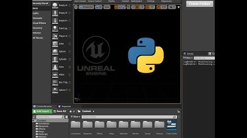 Python UE4, Create startup folders.