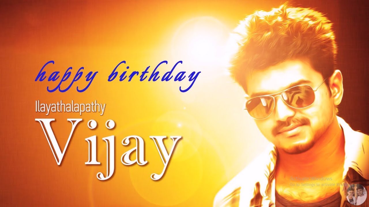 Vijay Birthday Whatsapp Status (june 22, 2019 ) : Happy Birthday ...