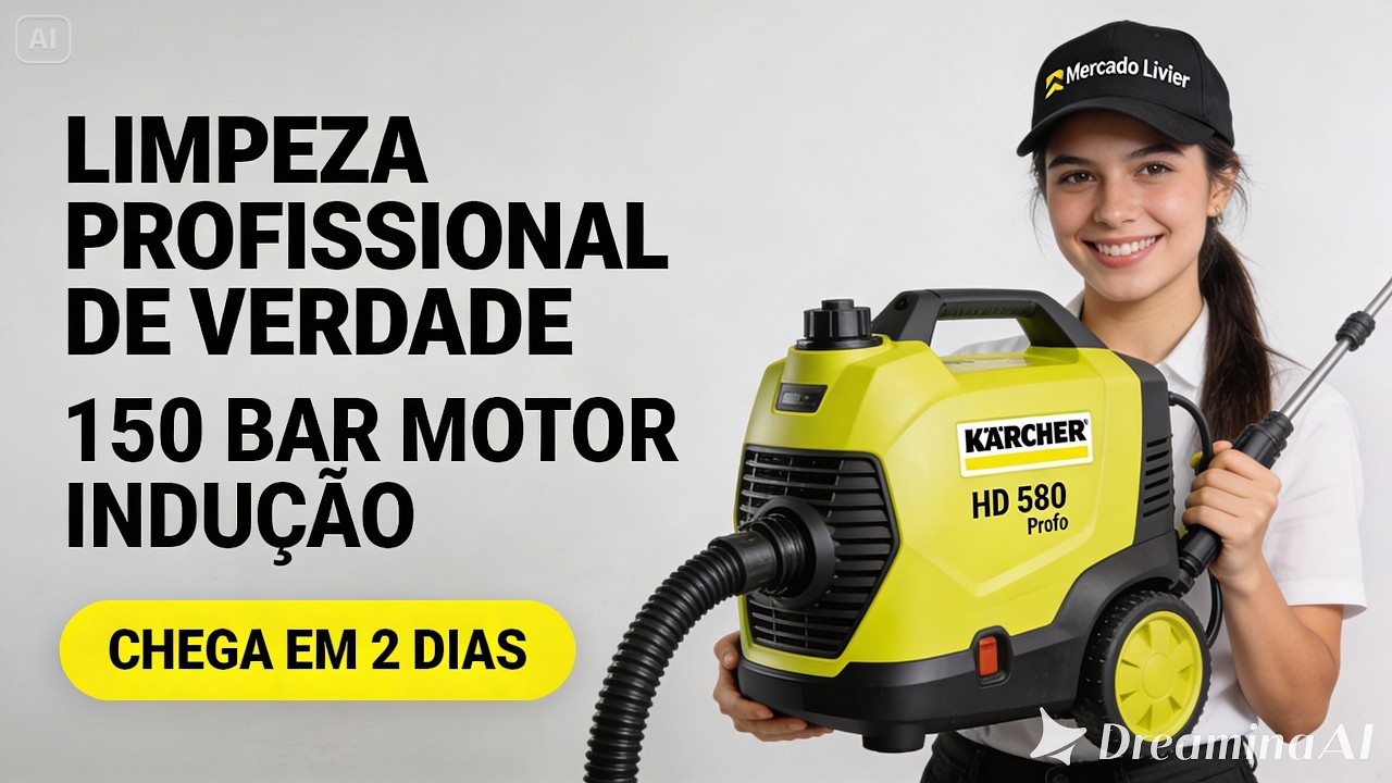 Lavadora De Alta Pressão Profissional Kärcher HD 585 Profi limpeza pesada uso profissional