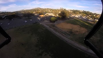 The first Flight of my Syma x8c with gopro Hero cam attached