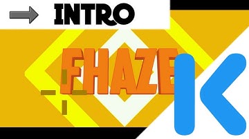 [2D Intro] F HAZE GO ➡ By Kerm2D | Free | Insp By MewFx