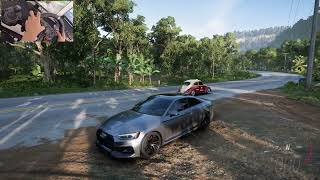 Audi RS5 Coupe | Forza Horizon 5 | Logitech g29 gameplay -4K