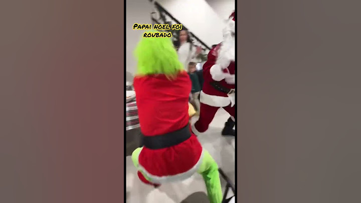 PAPAI NOEL desesperado, foi Roubado pelo GRINCH