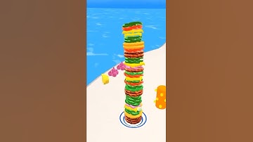 Burger Run Gameplay Walkthrough 🍔🍔| All levels ,Max level | Android,ios mobile update #shorts games