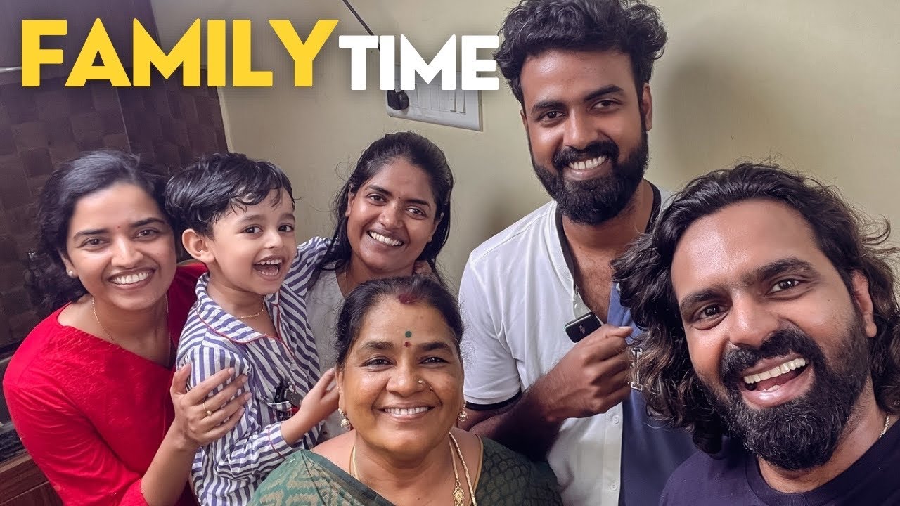 Weekend Family Get-Together in அம்மா வீடு 🏡 | Hyderabadi Biryani Spl 😍