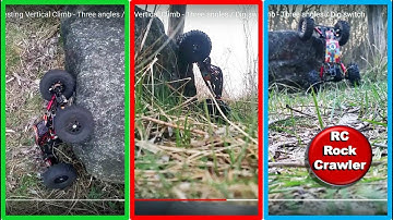 RC4WD Bully 2 MOA Newby - Testing Vertical Climb - Three angles / Dig switch