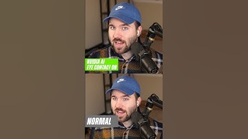 The new Nvidia eye contact AI is insane #nvidia #fyp #newtech #ai