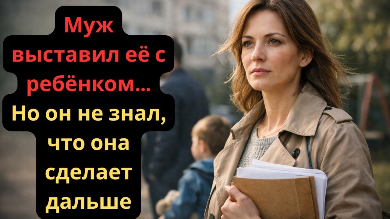 Он выгнал жену ради другой. Через полгода всё перевернулось