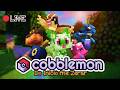 PRIMEIRA VEZ JOGANDO COBBLEMON! 🔥 Minecraft Pokémon Modpack (Cobbleverse) - Dia 3