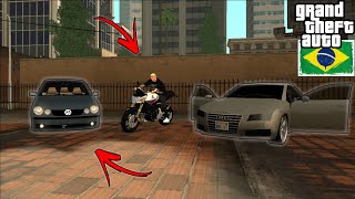 OLHA o novo GTA San Andreas Brasil modificado para android (300mb) apk+data