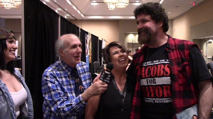 VICKIE & SHAUL GUERRERO INTERVIEW HIJACKED BY MICK...