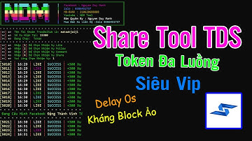 Share Tool TDS Đa Luồng Token Siêu Mượt | Tool Cày Xu TDS Maxspeed | NDM TOOL