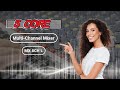 Mix Like a Pro with the 5Core 8-Channel Audio Mixer!