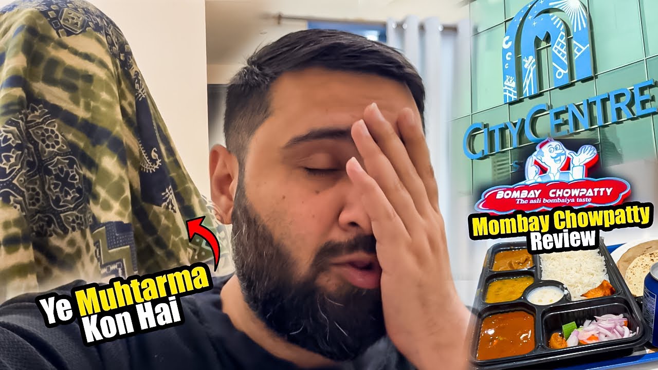 Yah Lady kon hai?😟City center sharjah|Bombay chowpatty Dubai|Dubai viral food|Indian cuisines in UAE