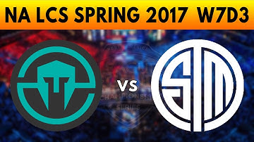 IMT vs TSM Game 1 - NA LCS SPRING 2017 W7D3 - Immortals vs Team SoloMid