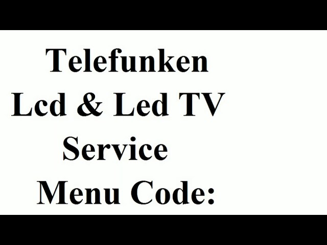lcd panel for tv telefunken factory