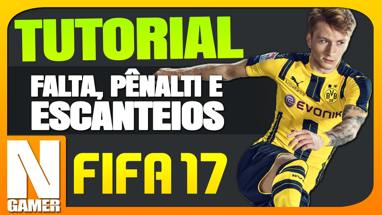 FIFA 17 TUTORIAL: Como Bater FALTAS, PÊNALTIS e ESCANTEIOS !! - Noberto Gamer