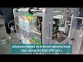 Automatic Liquid Stick Sealing Packing Machine With Two Lanes For Cosmetic Liquid