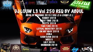 RAJA MELODY 🎶VS RAJA BASS  🔊TERBARU OPENING PARTY  BREAKBEAT KILLER YG MENGERIKAN DJ LOUW VOL 250