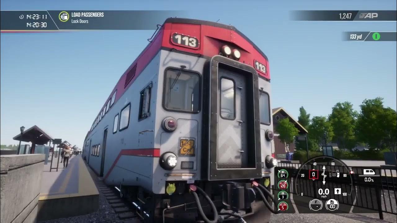 operating Caltrain to San Francisco YouTube