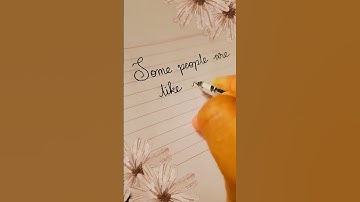 Cursive Writing ASMR #shorts #asmr #handwriting