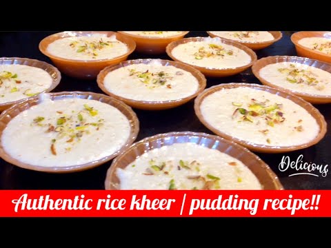 Rice Kheer Recipes | Rice pudding #kheerrecipe #rabiulawwal  #pudding #payasam