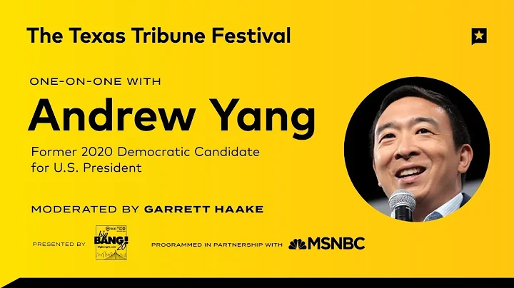One-on-One with Andrew Yang
