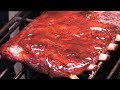 TENDER Sticky Sweet BBQ Pork Spare Ribs - How to Smoke Pork Ribs - The Wolfe Pit