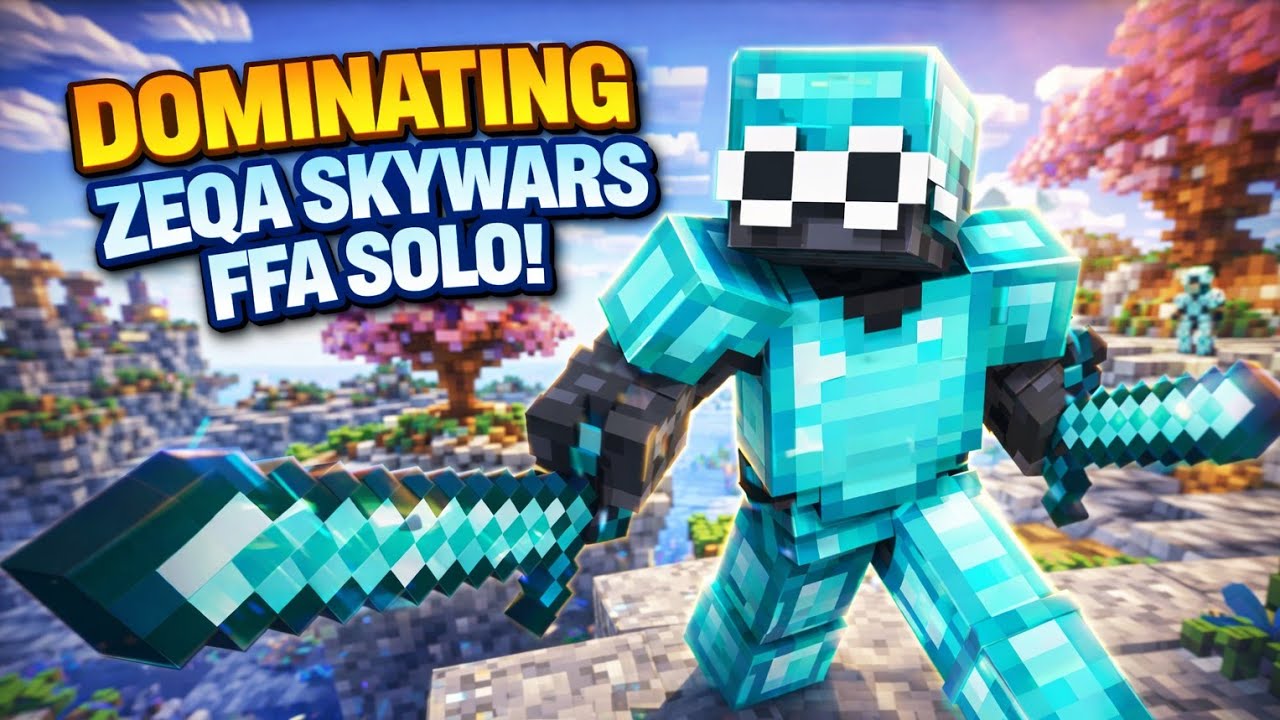 Zeqa skywars FFA | #zeqa #skywars #minecraft - YouTube