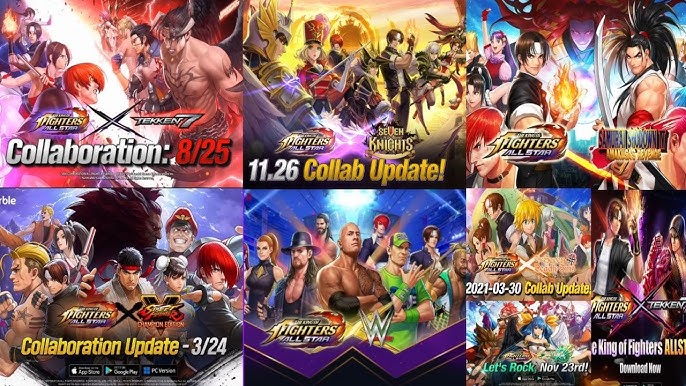 King of Fighters Allstar x Street Fighter V Collaboration Event