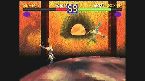 Pandora Qemu Battle Arena Toshinden Demoversion with DRDOS